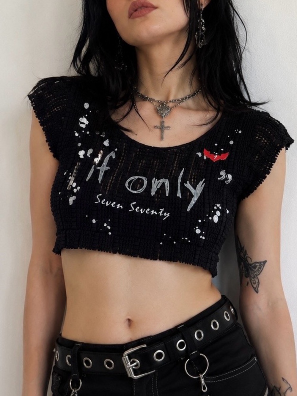 Seven Seventy. Limited edition. Small. Crop top.